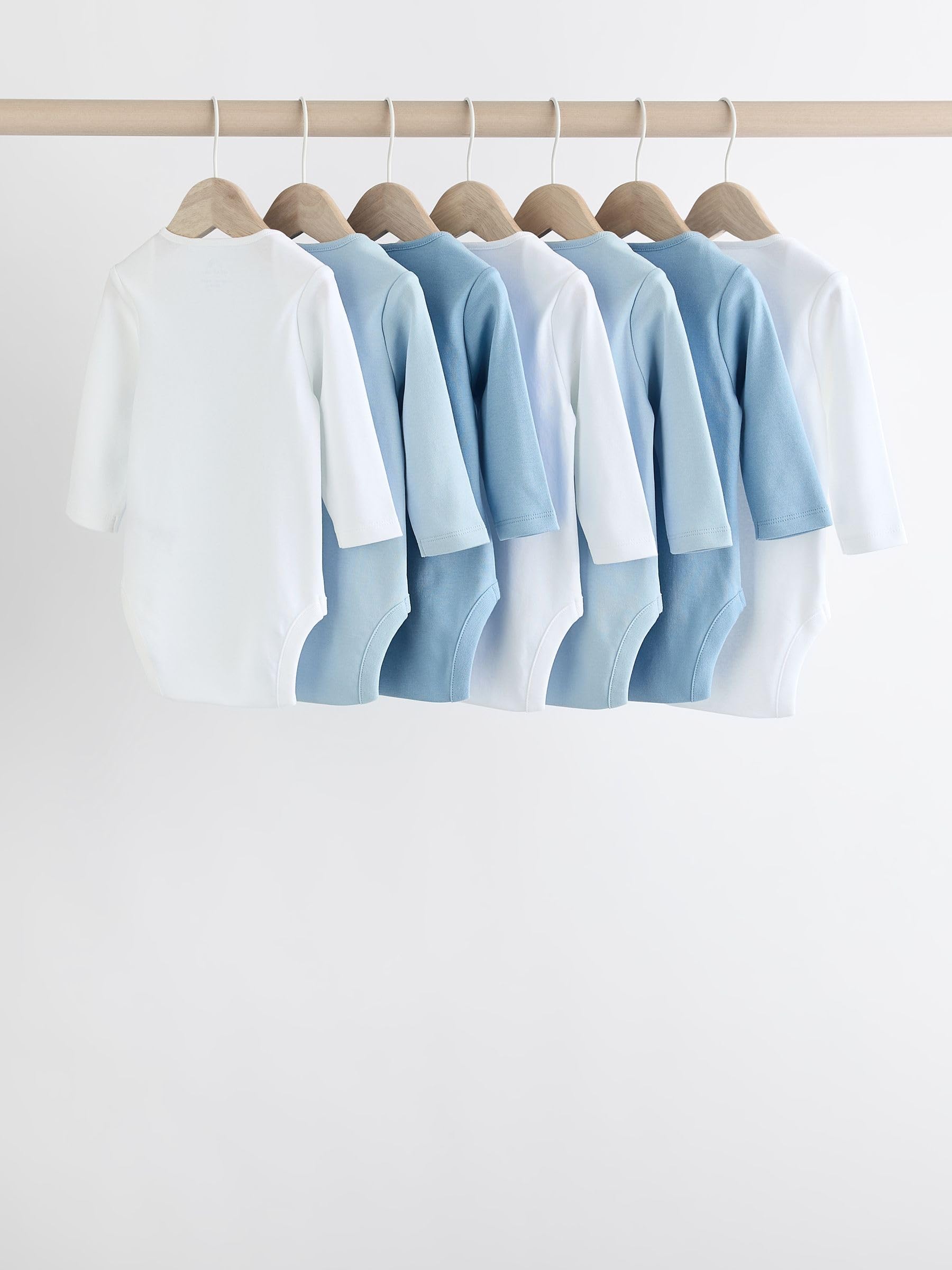 Next body neonato maniche lunghe 62-68 confezione 7 cotone
