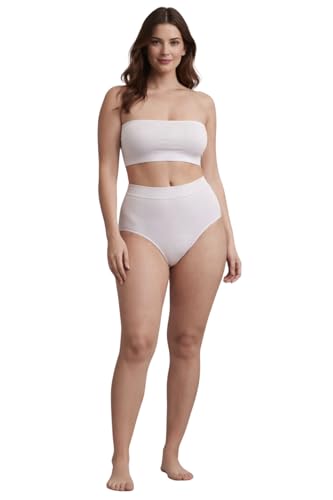 Lady C slip donna contenitivo medio senza cuciture beige S-M