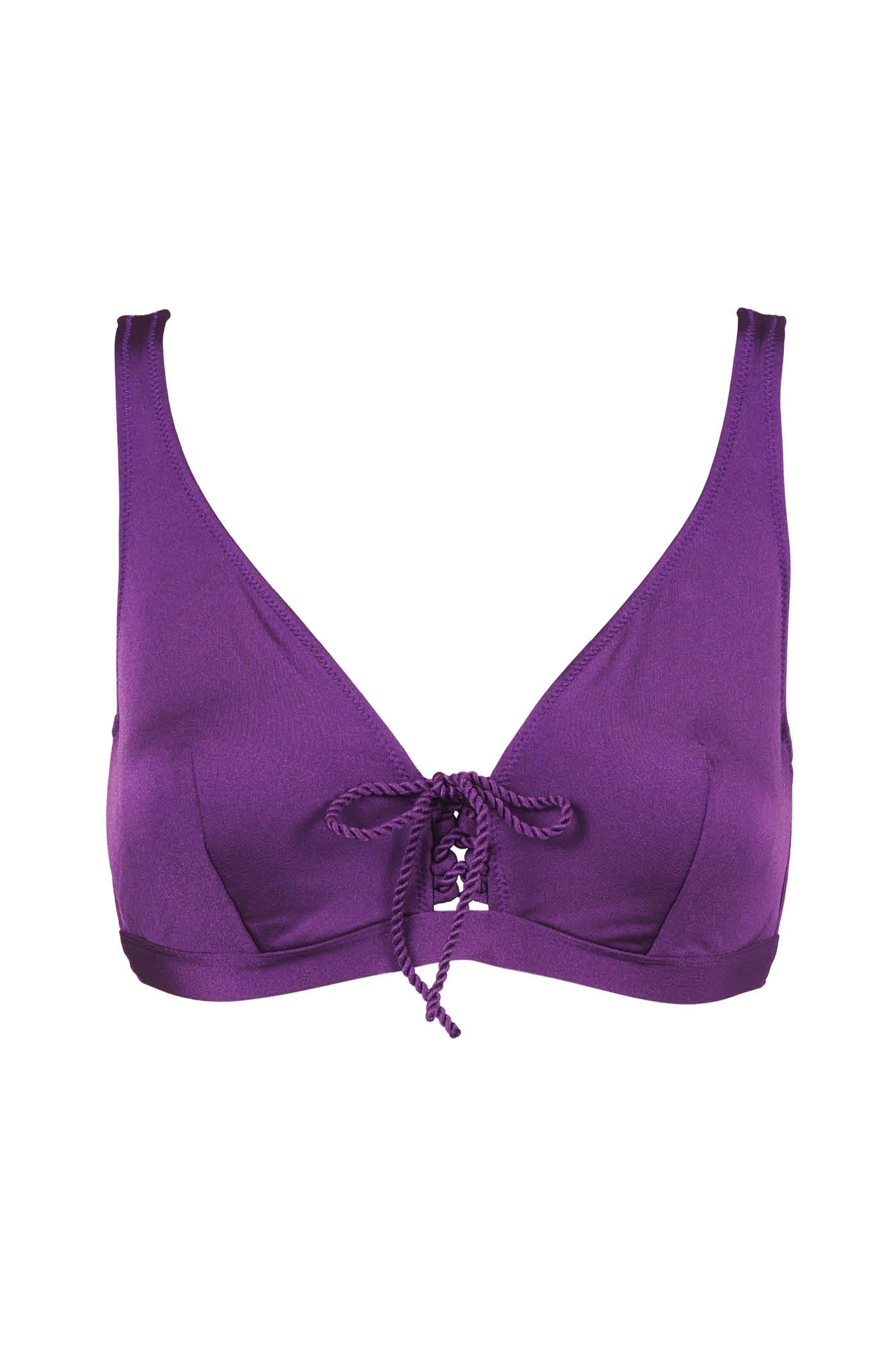 Goldenpoint Tinta Unita top bikini triangolo con ferretto
