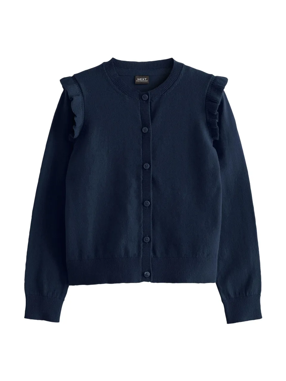 Geo Next cardigan bambina scuola cotone taglia 110 volant
