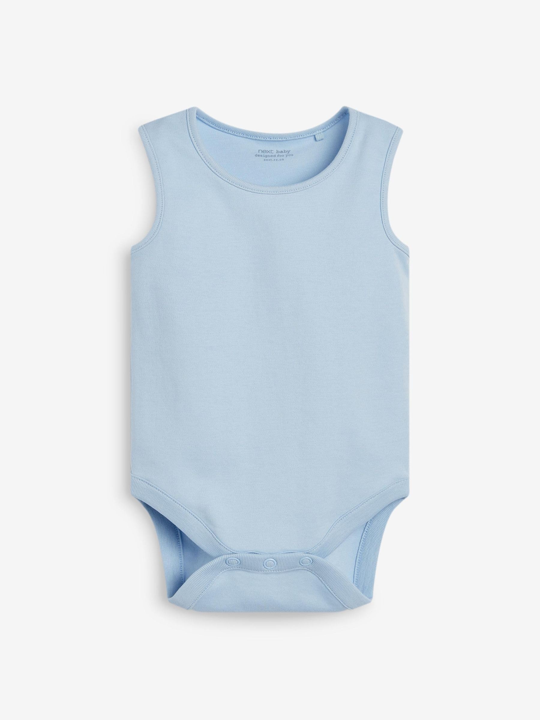 Next body canotta neonato 7 pezzi 56-62 cotone