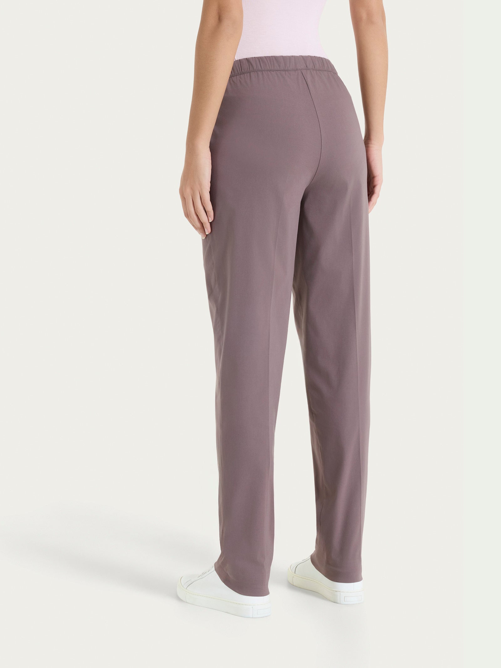Ragno Super Fresh pantalone jogger plum truffle baggy
