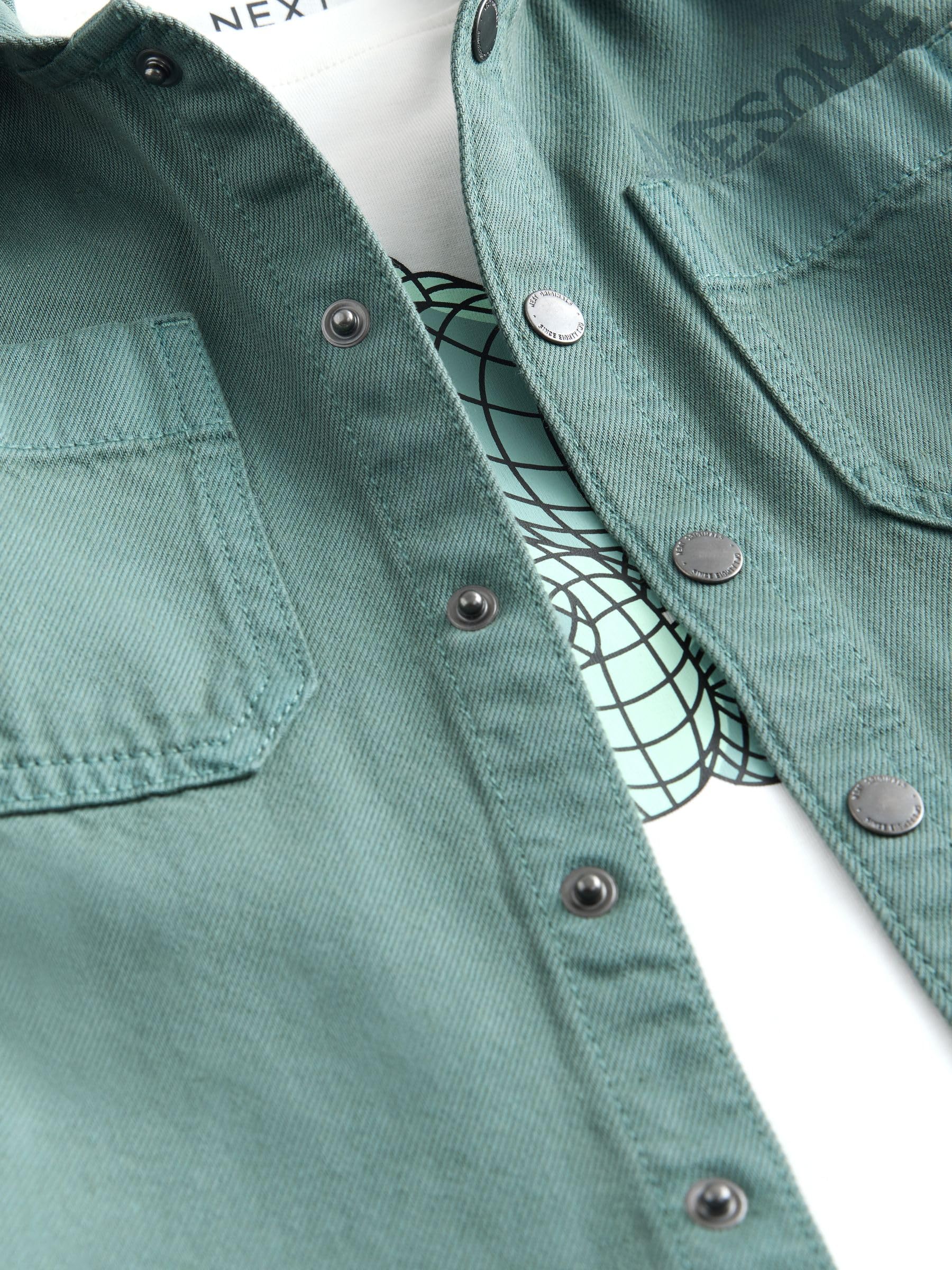 Next completo twill giacca cappuccio bambino 98-104