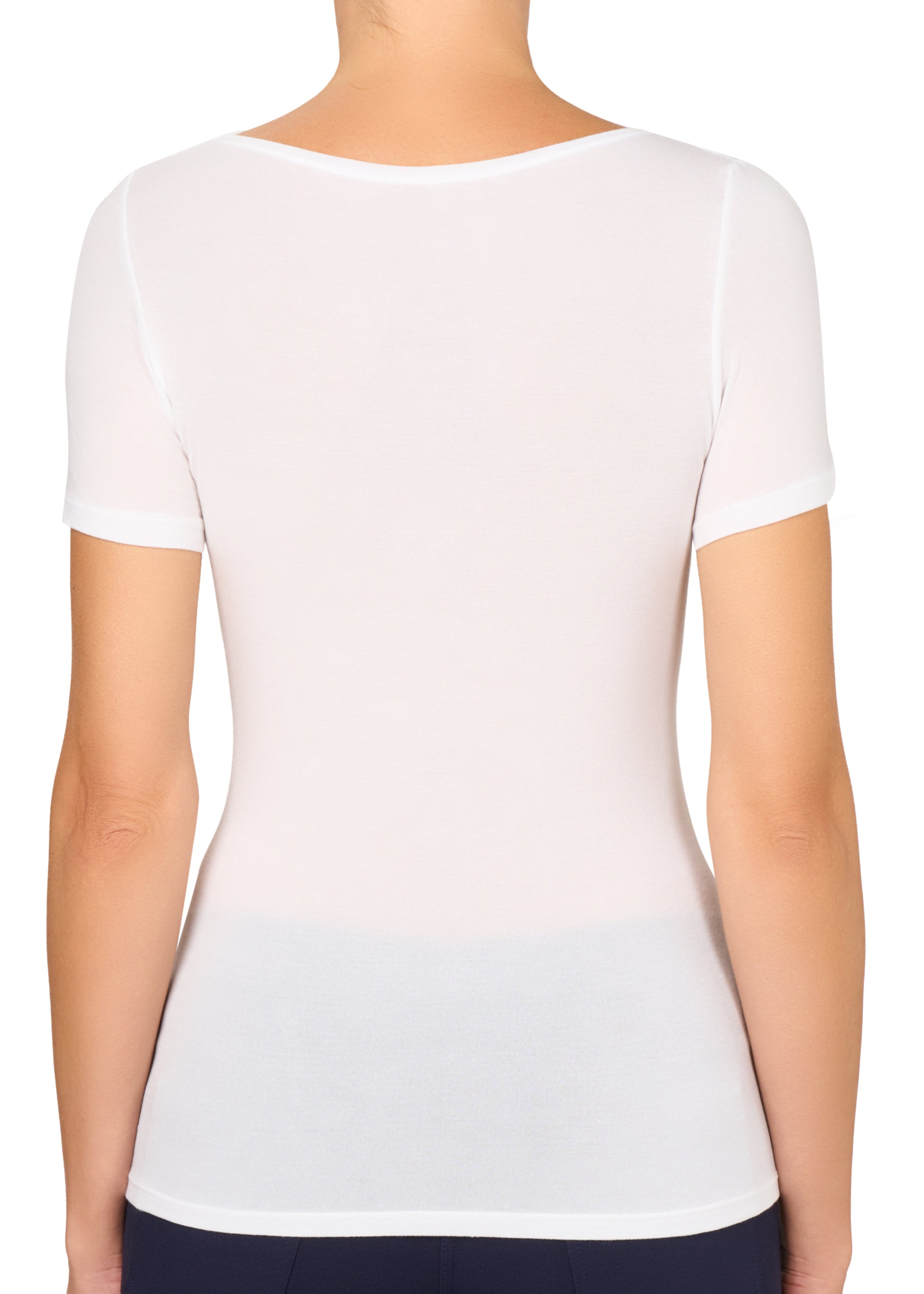 Philippe Matignon Leger t-shirt seta scollo barchetta taglia vera