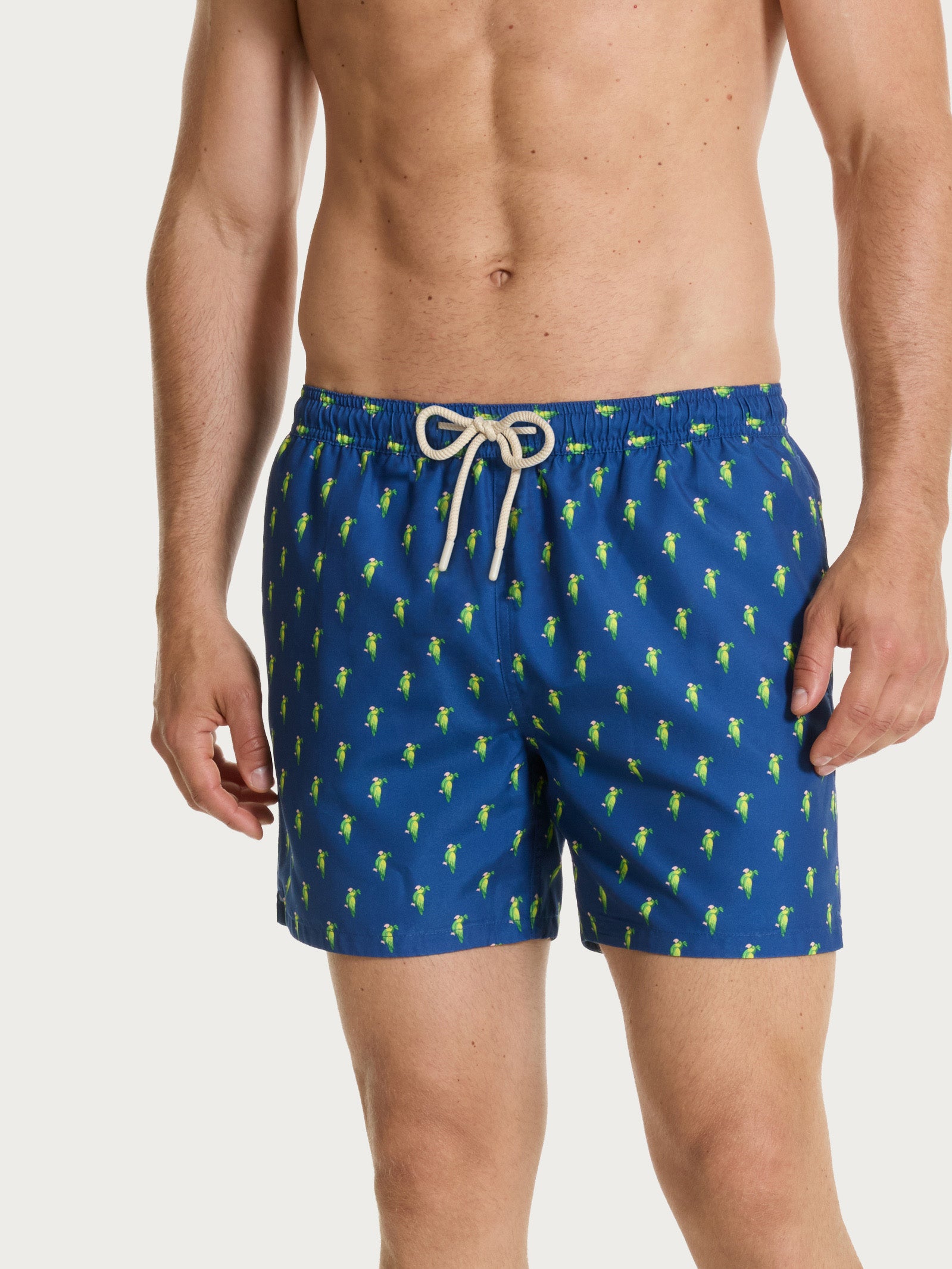 Ragno Boxer Mare Costume Fant.Lime Tasche Laterali Uomo