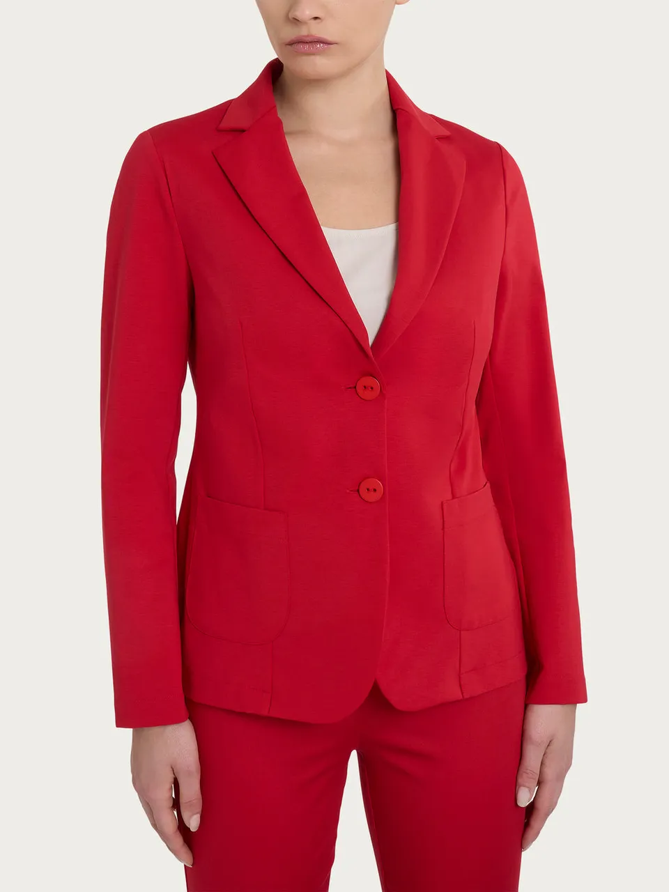 Ragno Compact Light Blazer 2 Bottoni Salsa leggero