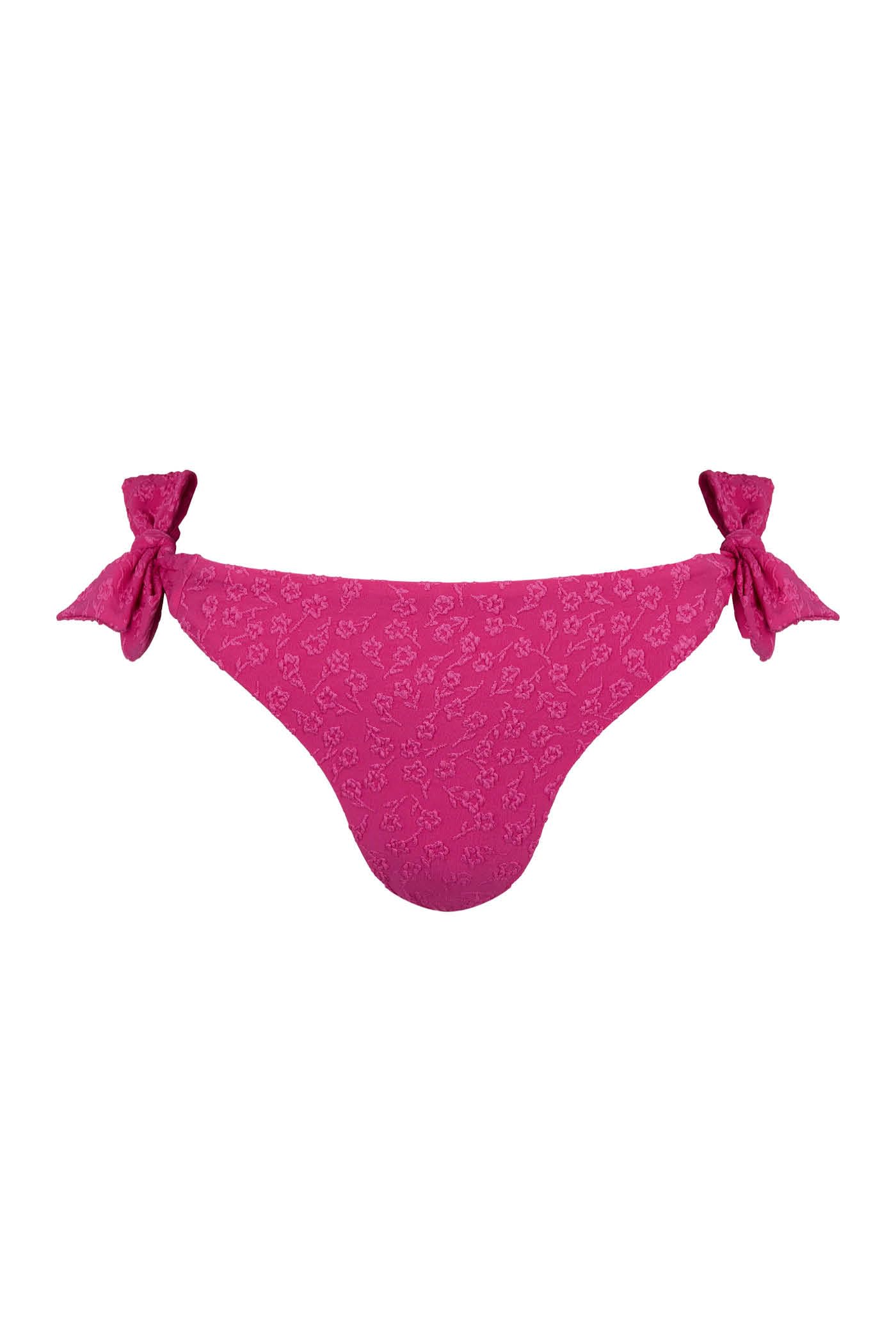 Goldenpoint Lily slip bikini fianco basso con fiocchi