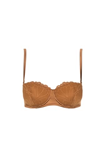 Goldenpoint Acanto Leaf Balconette Push Up Pizzo Satin