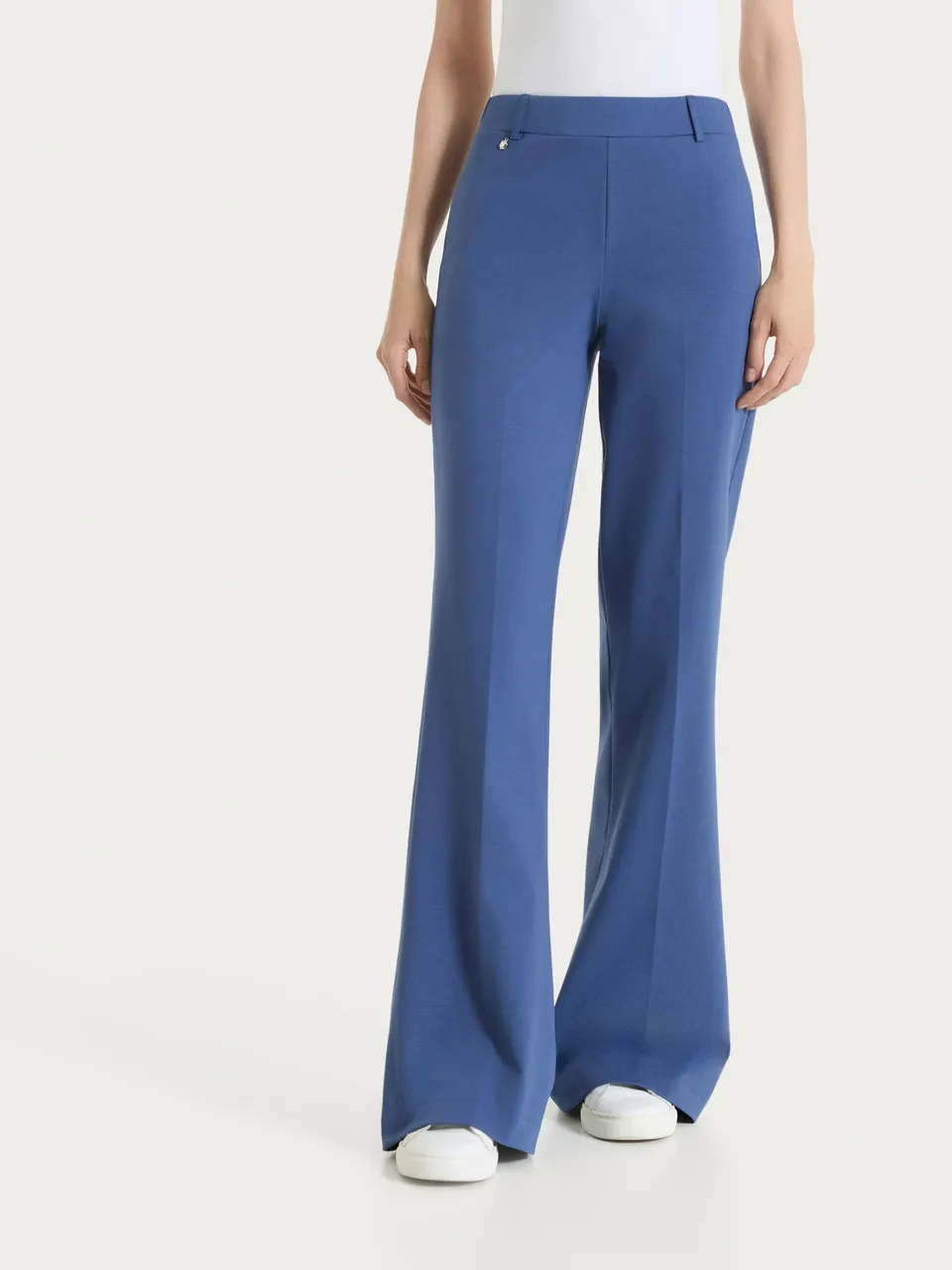 Ragno Compact Light Pantalone Flare pantalone oceana elastico