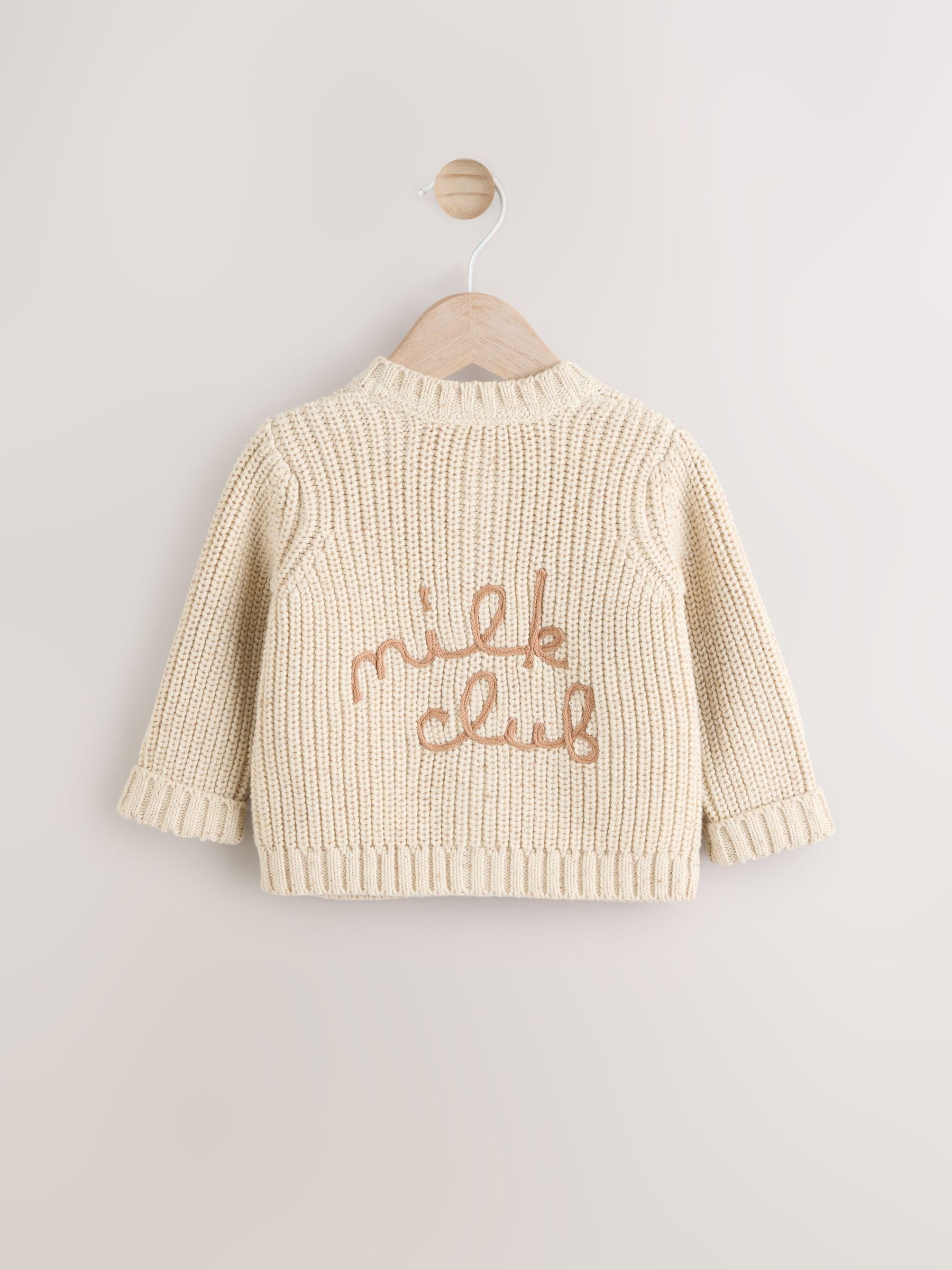 Next Cardigan Neonato Ricamato cotone 68-74