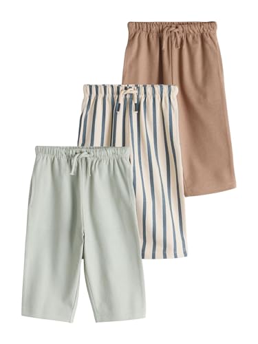 Next pantaloni jogging bambino 116-122 3 pezzi righe