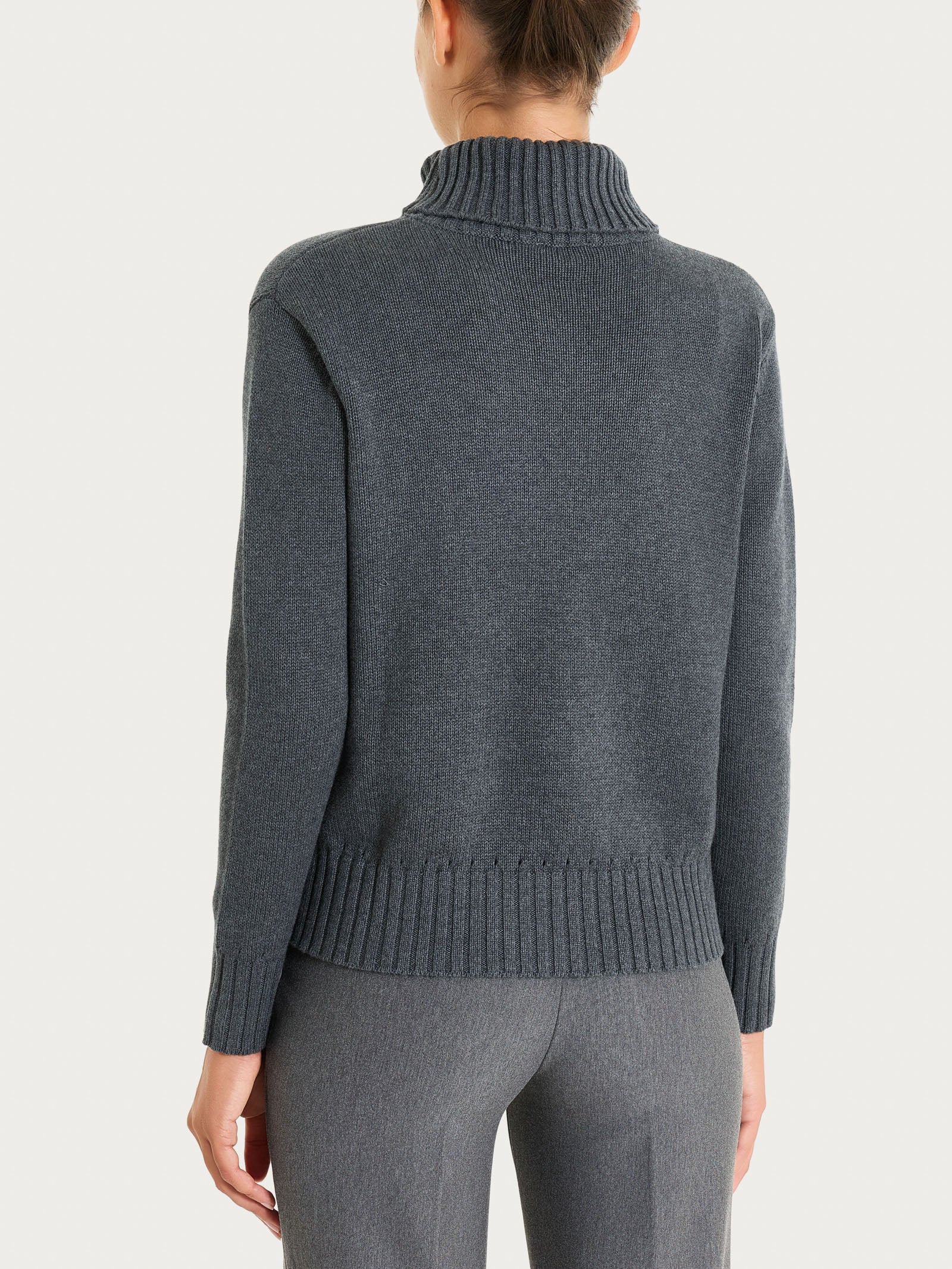 Ragno Winter Cotton dolcevita cotone Ardesia Mel.