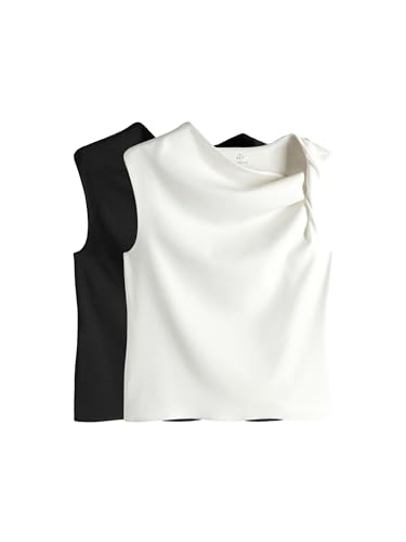 The Set Top con Collo ad Anello top donna confezione da 2