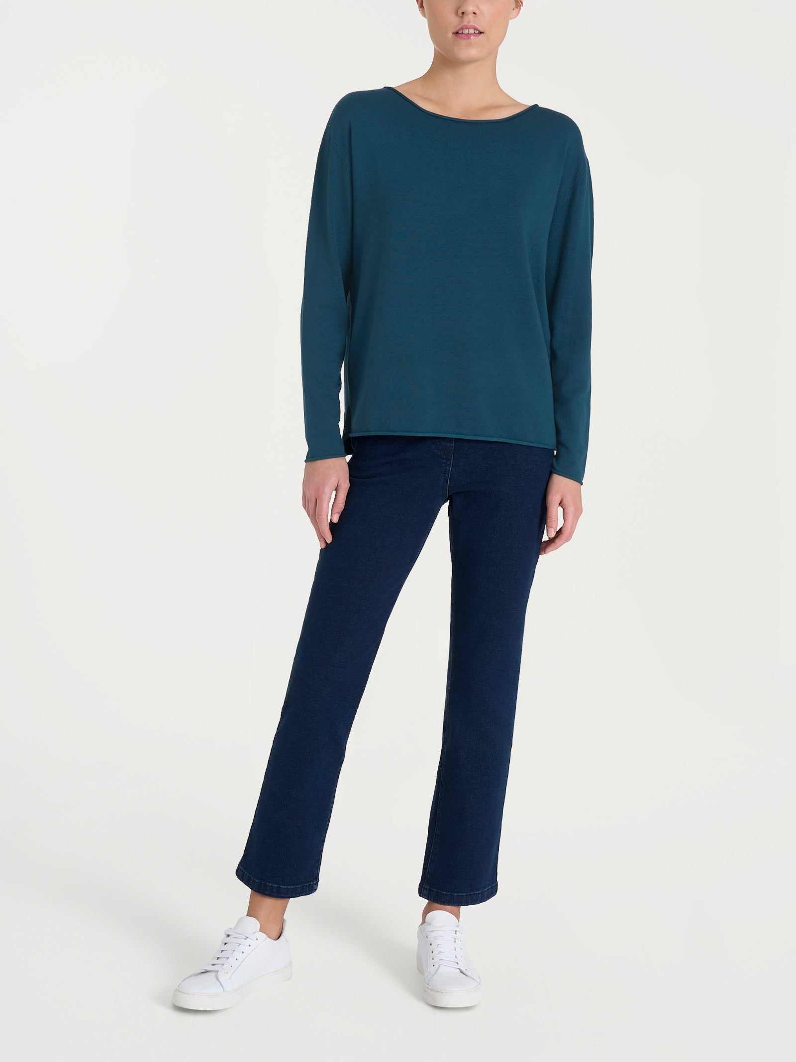 Ragno Four Seasons maglia asimmetrica barchetta blu Reflecting Pond