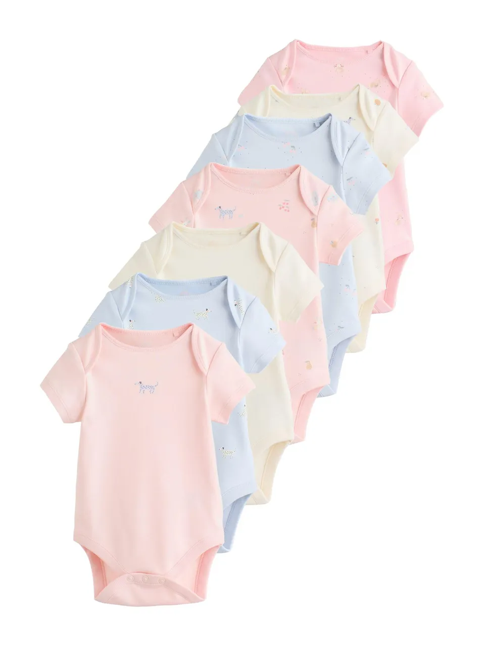 Next body neonata maniche corte 7 pezzi 80-86