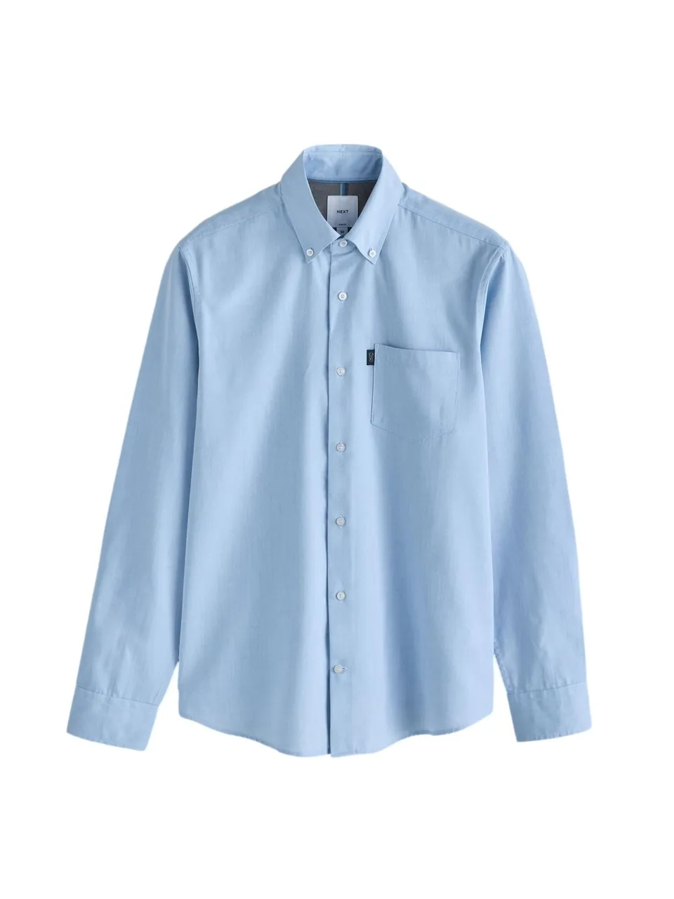 Geo Next camicia oxford slim azzurra L facile da stirare