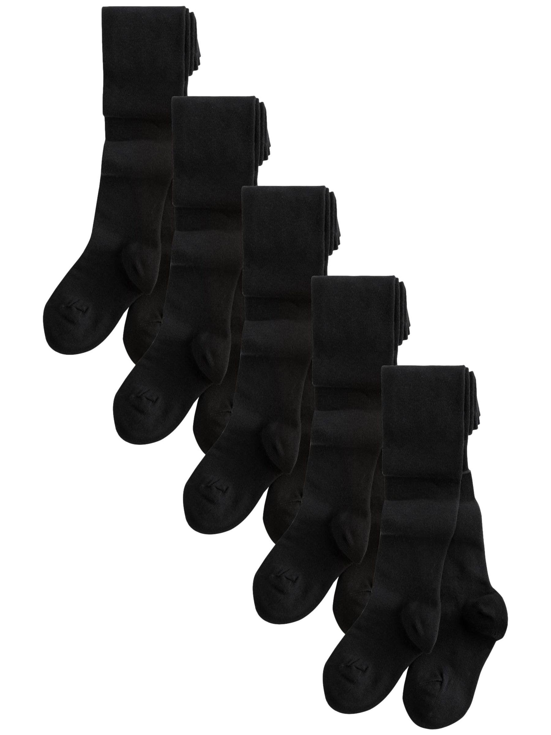 Geo Next collant bambina cotone 5 paia scuola