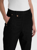 Ragno Carrot Jeans donna Light Denim 7.5 oz nero