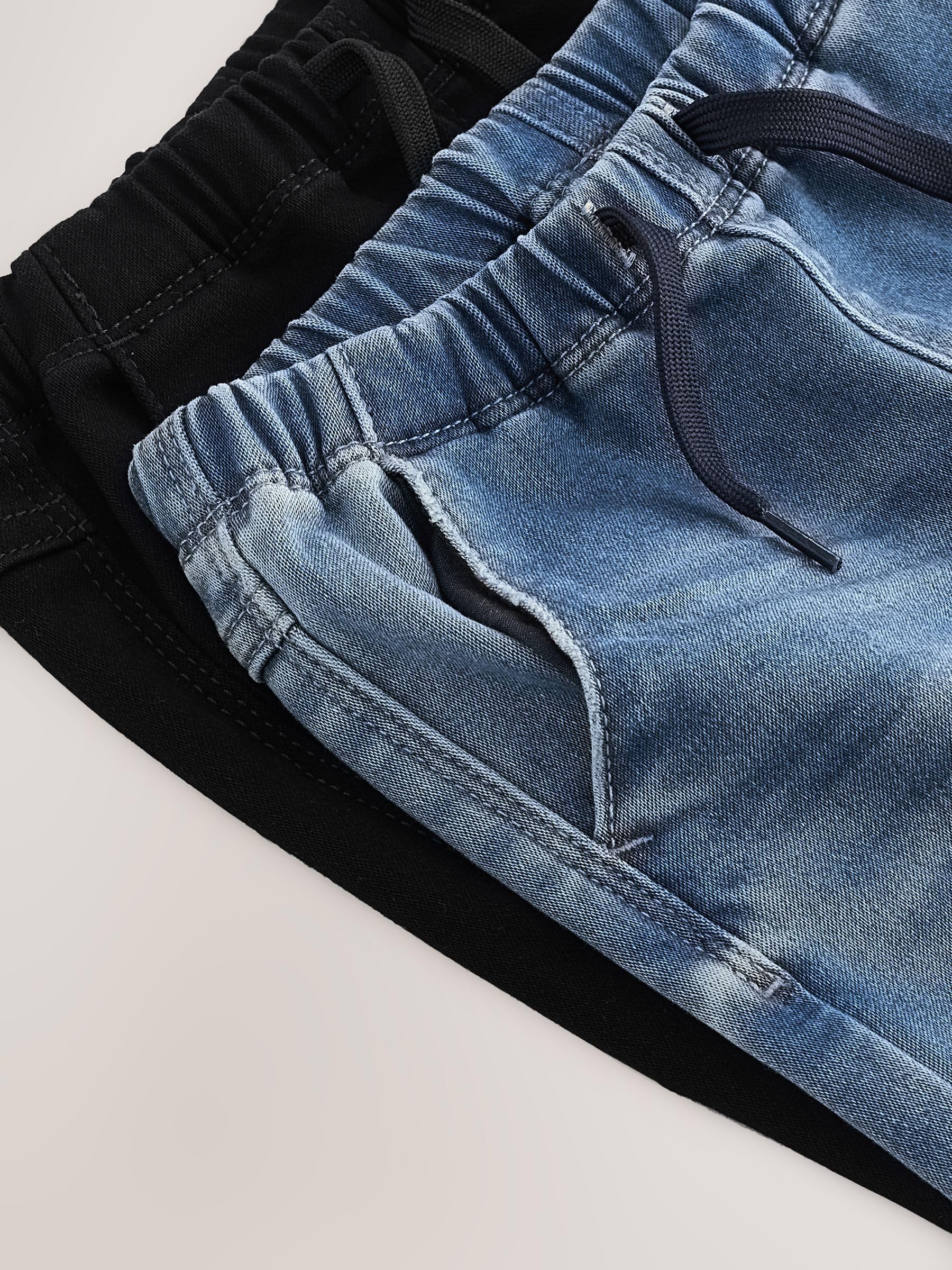 Next jeans bambino elastico 2 pezzi taglia 98-104