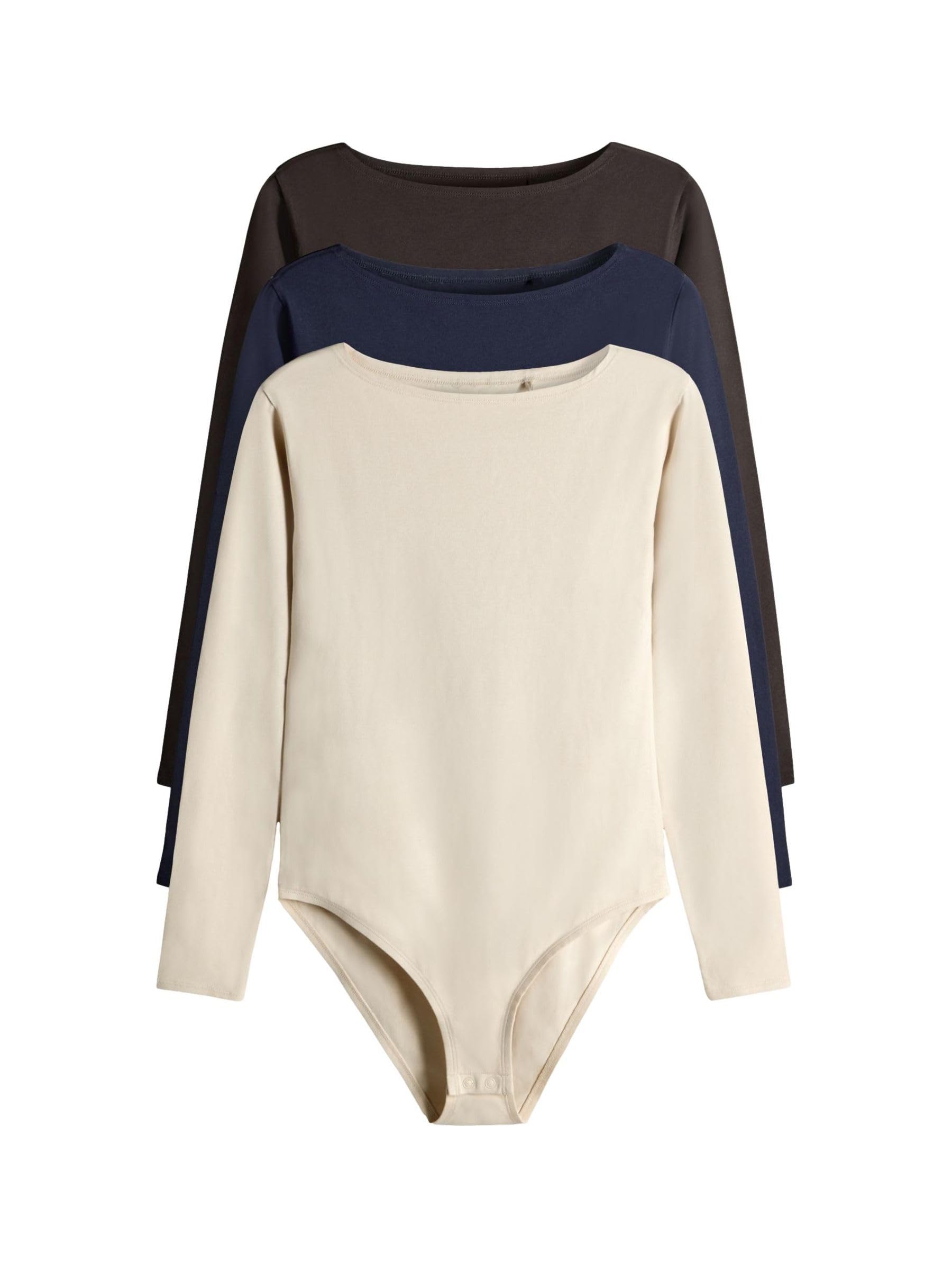 Next The Set body donna coste scollo barchetta 3 pezzi