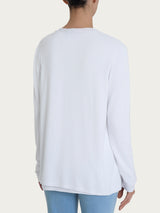 Ragno Summertime Open cardigan Bianco maglia fine
