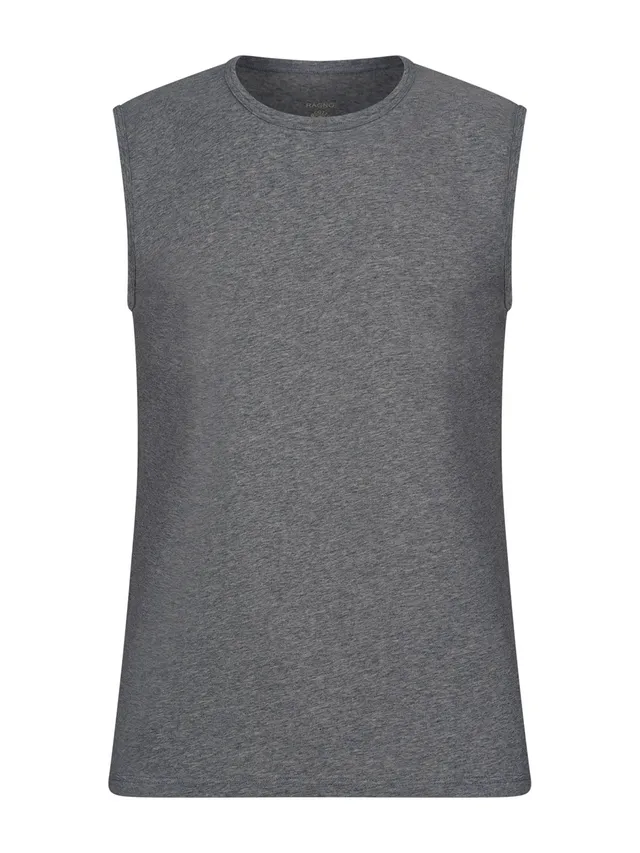 Ragno Comfort canotta uomo Grigio cotone
