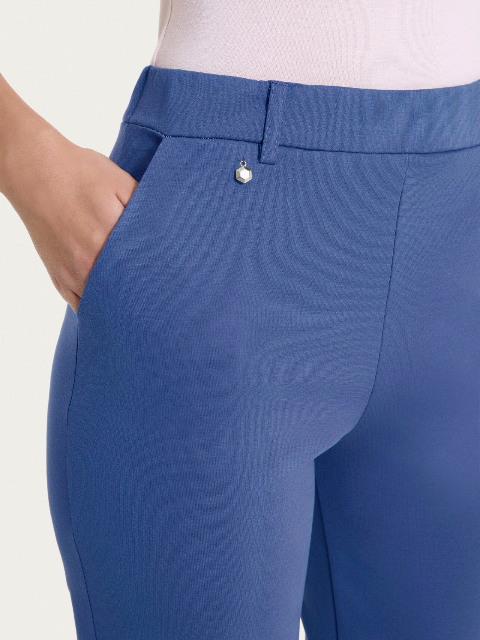 Ragno Compact Light Pantalone dritto Oceana misto cotone