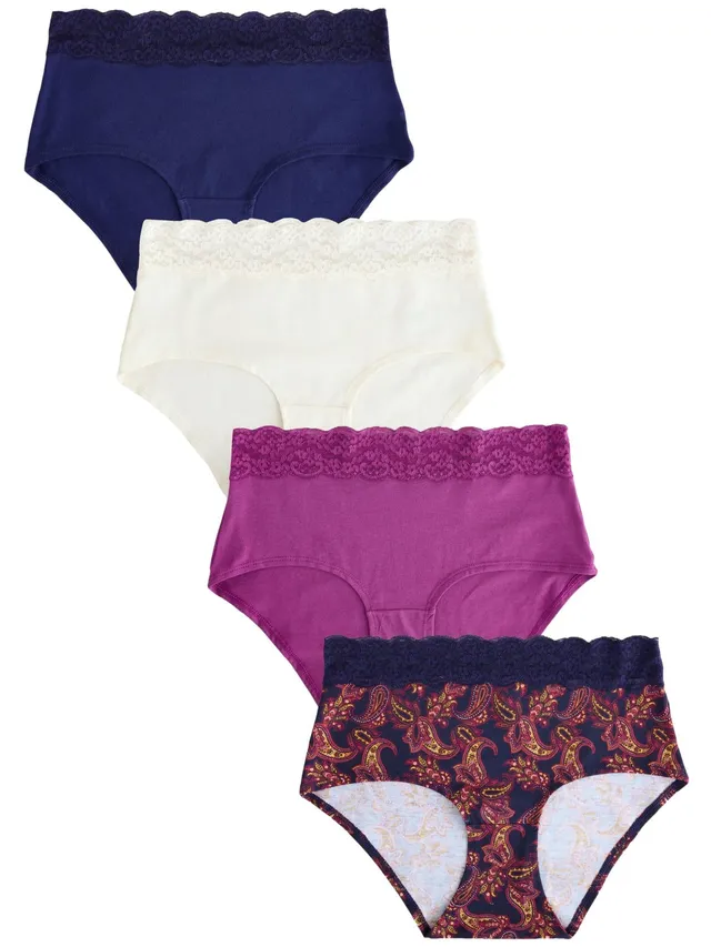 Next Slip Midi Donna Pizzo 4 Pezzi 32 Navy Paisley