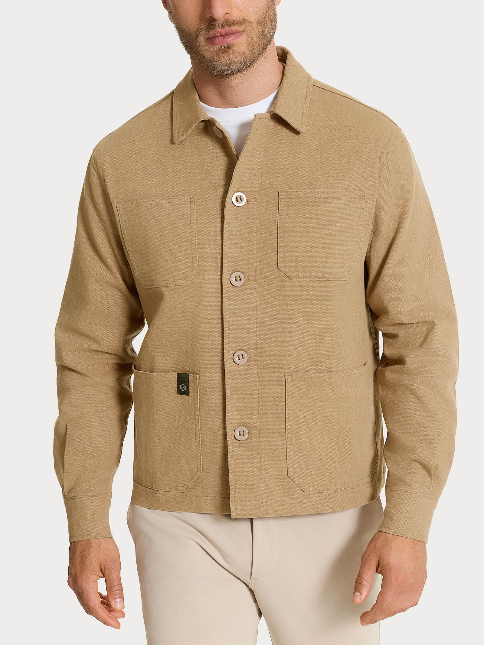 Ragno SL Utility Giacca Corta Tiger's Eye canvas cotone