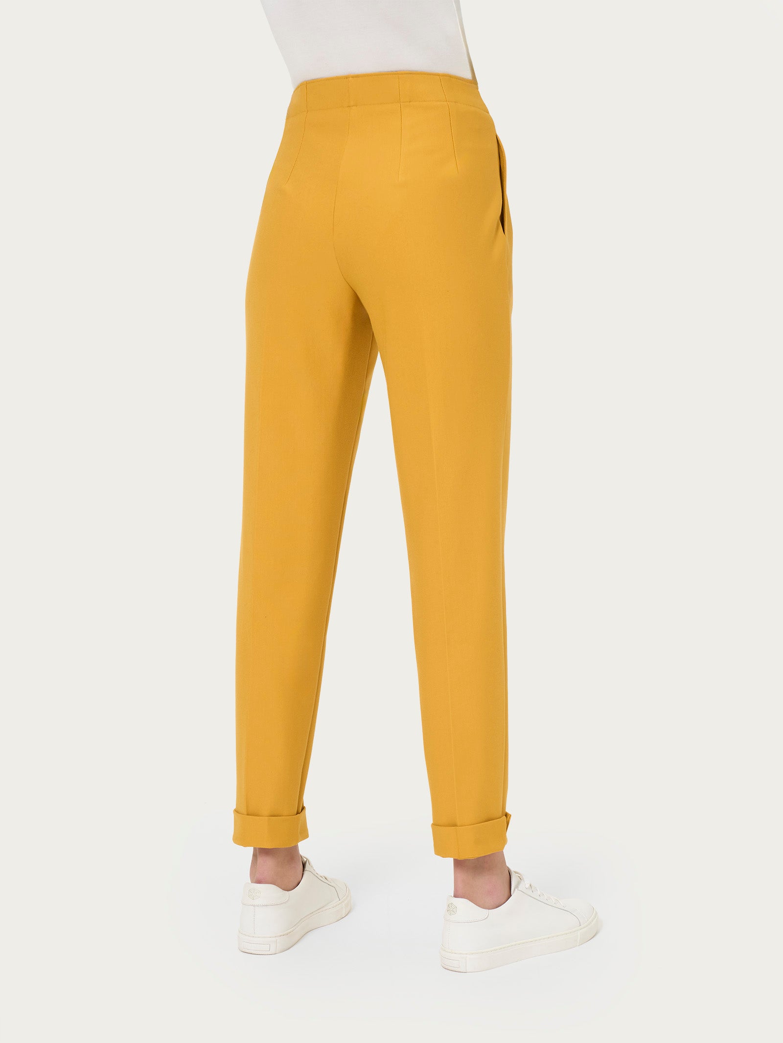 Ragno Compact Pantalone Carota Tasche Golden Spice
