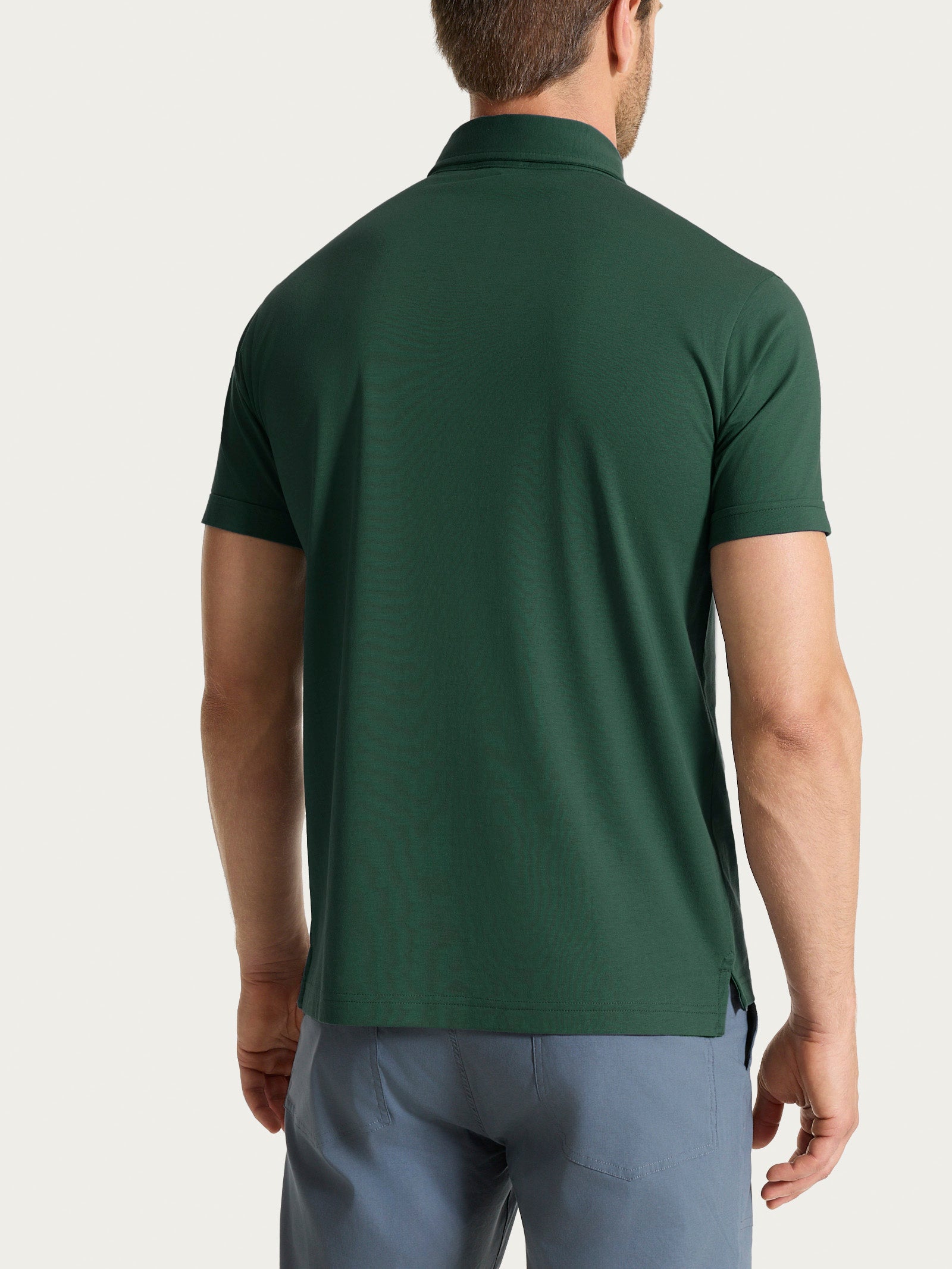 Ragno Double Mercerized polo cotone Pineneedle