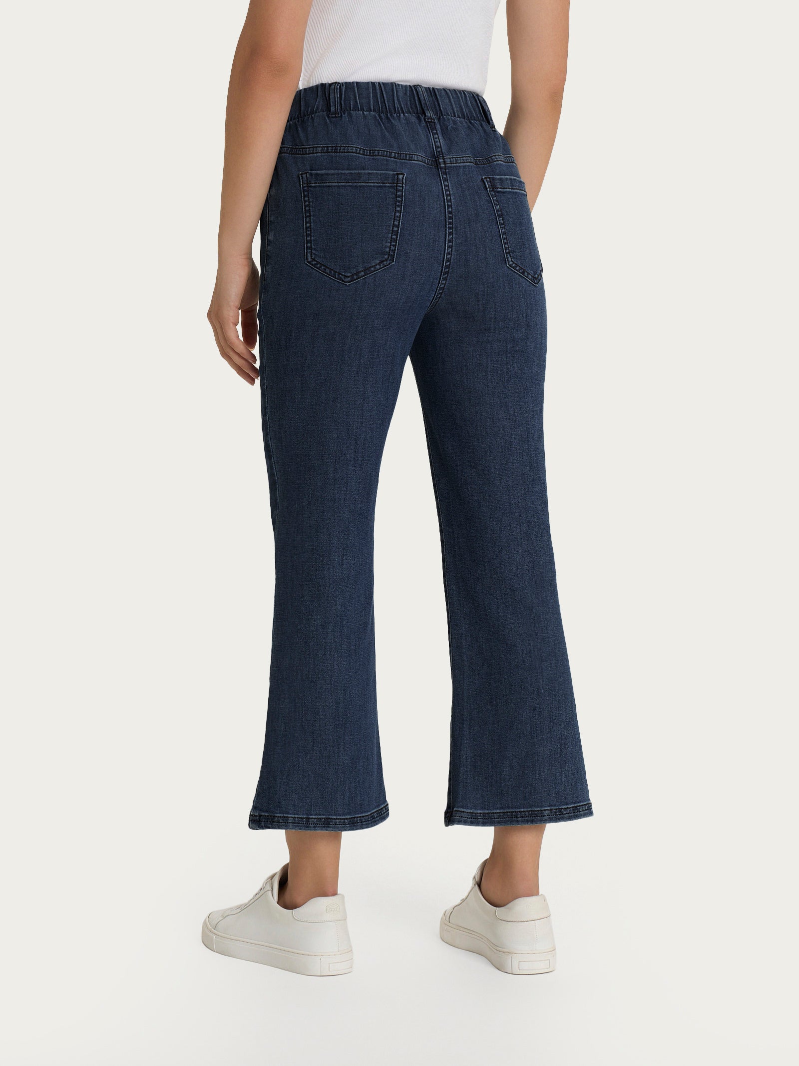 Ragno Light Denim Jeans Flare Caviglia Indigo elasticizzati