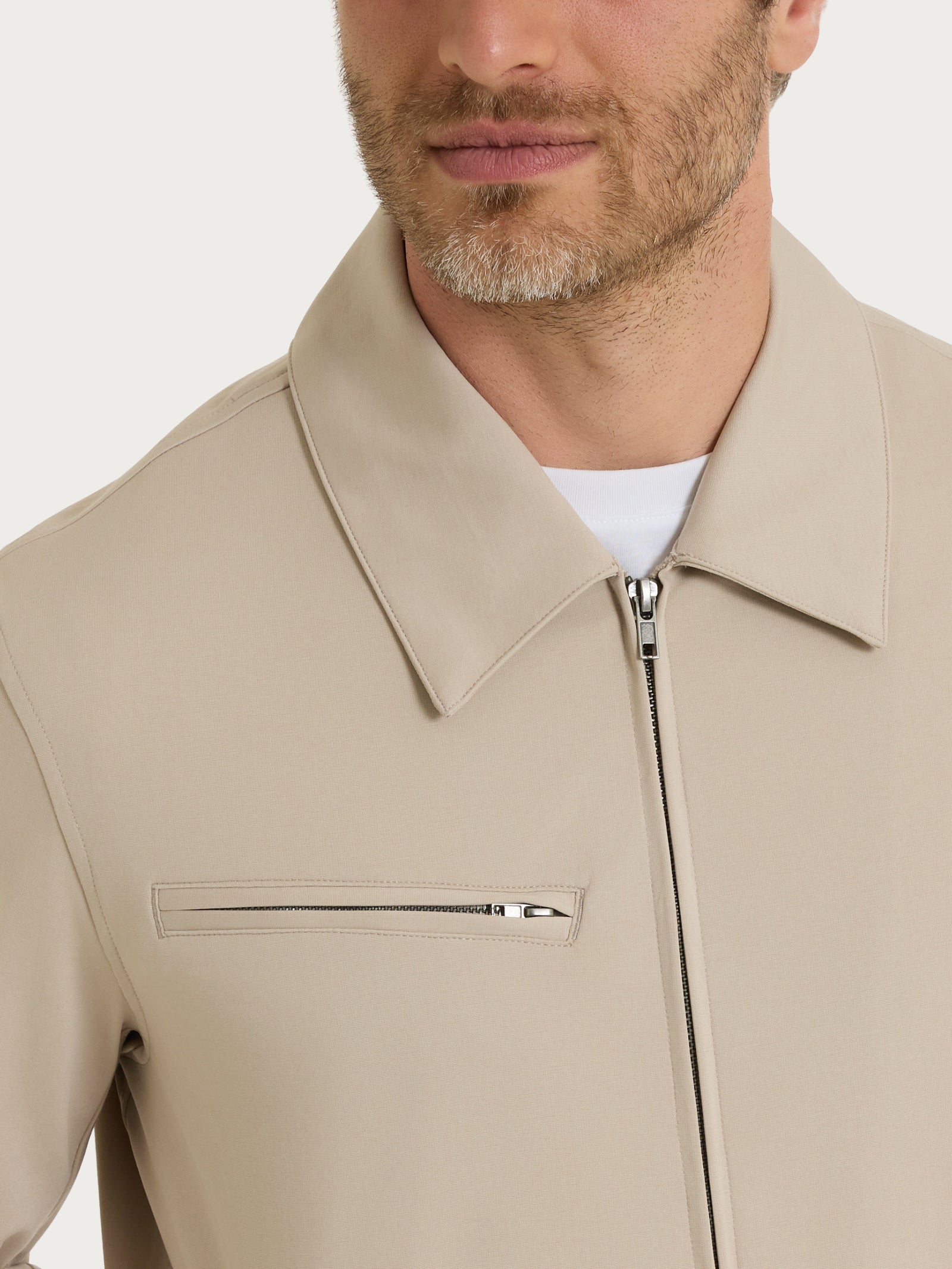 Ragno Compact Light giacca Plaza Taupe leggera