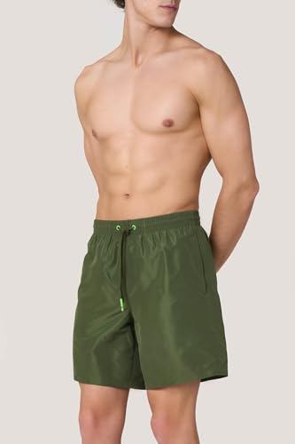 Goldenpoint Palm Patch Costume Mare Uomo Media Lunghezza