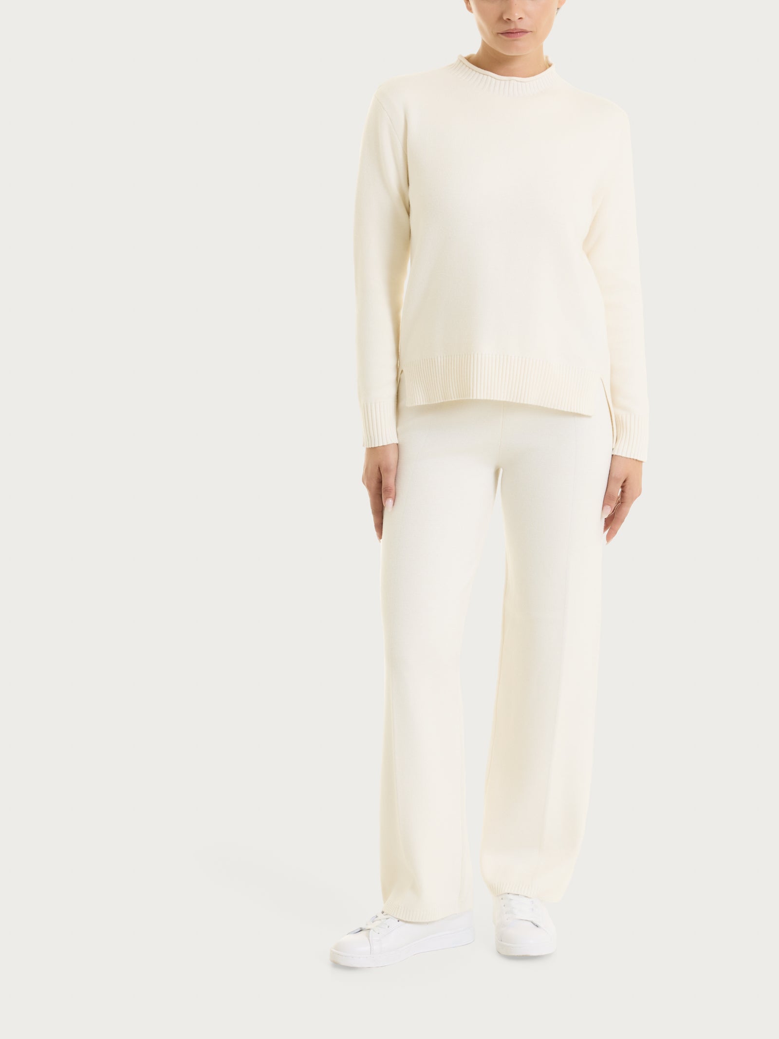 Ragno Compact Pantalone Ampio pantaloni viola Plum Perfect