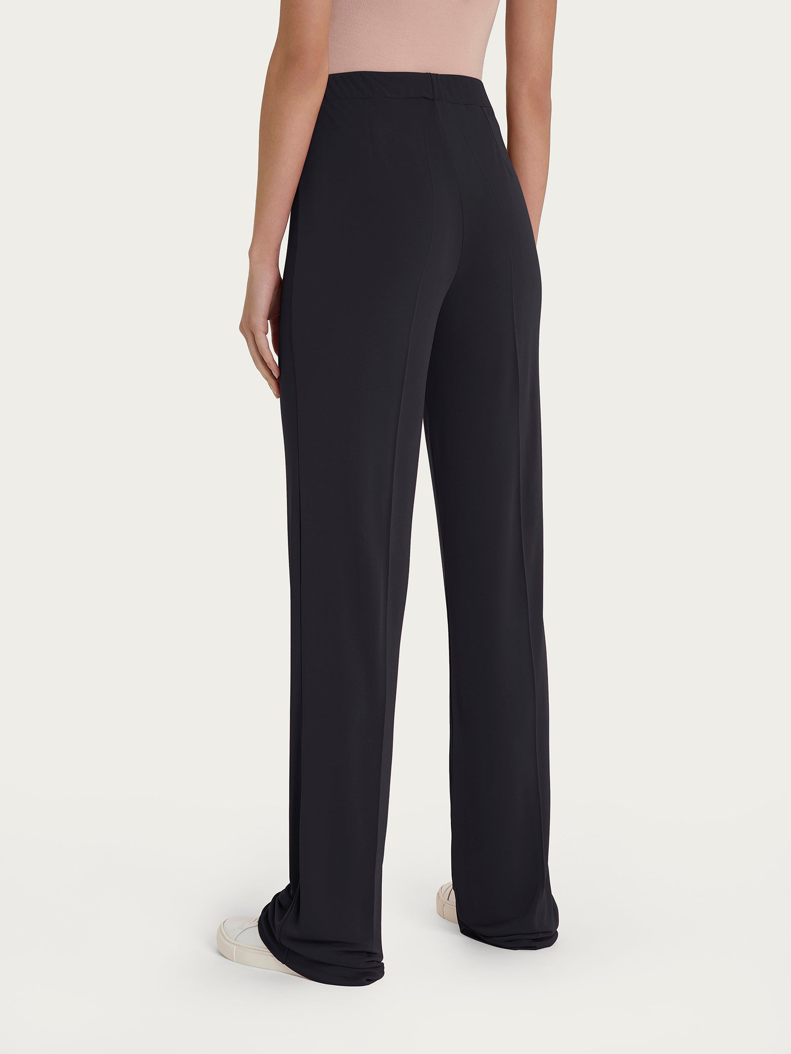 Ragno Relaxed pantalone ampio Crêpe nero