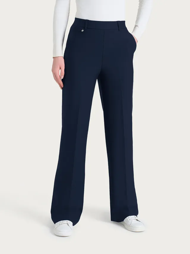 Ragno Compact Wide Leg pantalone Persia gamba ampia