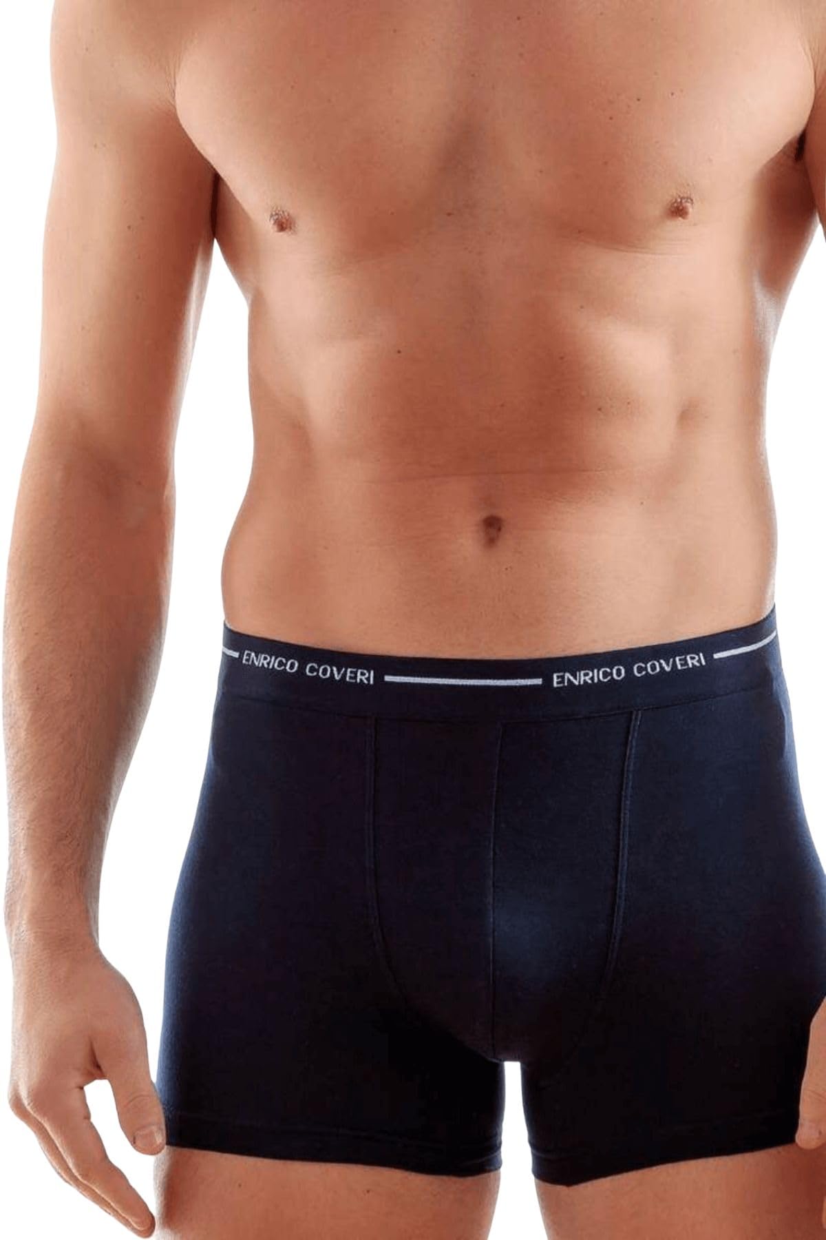 Enrico Coveri Boxer Uomo Cotone Elasticizzato Intimo 4 Pezzi