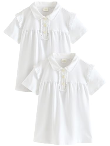 Next Polo Scuola Bambina 2 Pezzi Taglia 128 Cotone