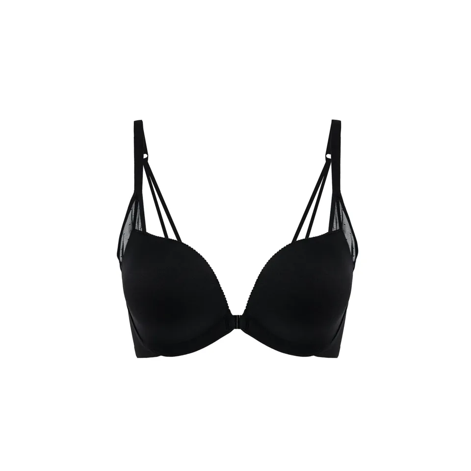 Maria Grazia Severi Ilenia reggiseno push-up nero davanti