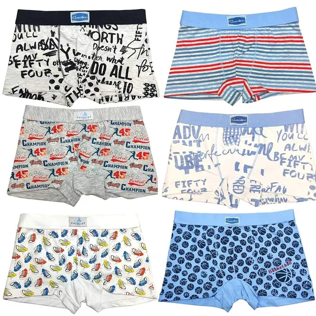 Lady C boxer bimbo cotone 3 anni 6pz assortiti