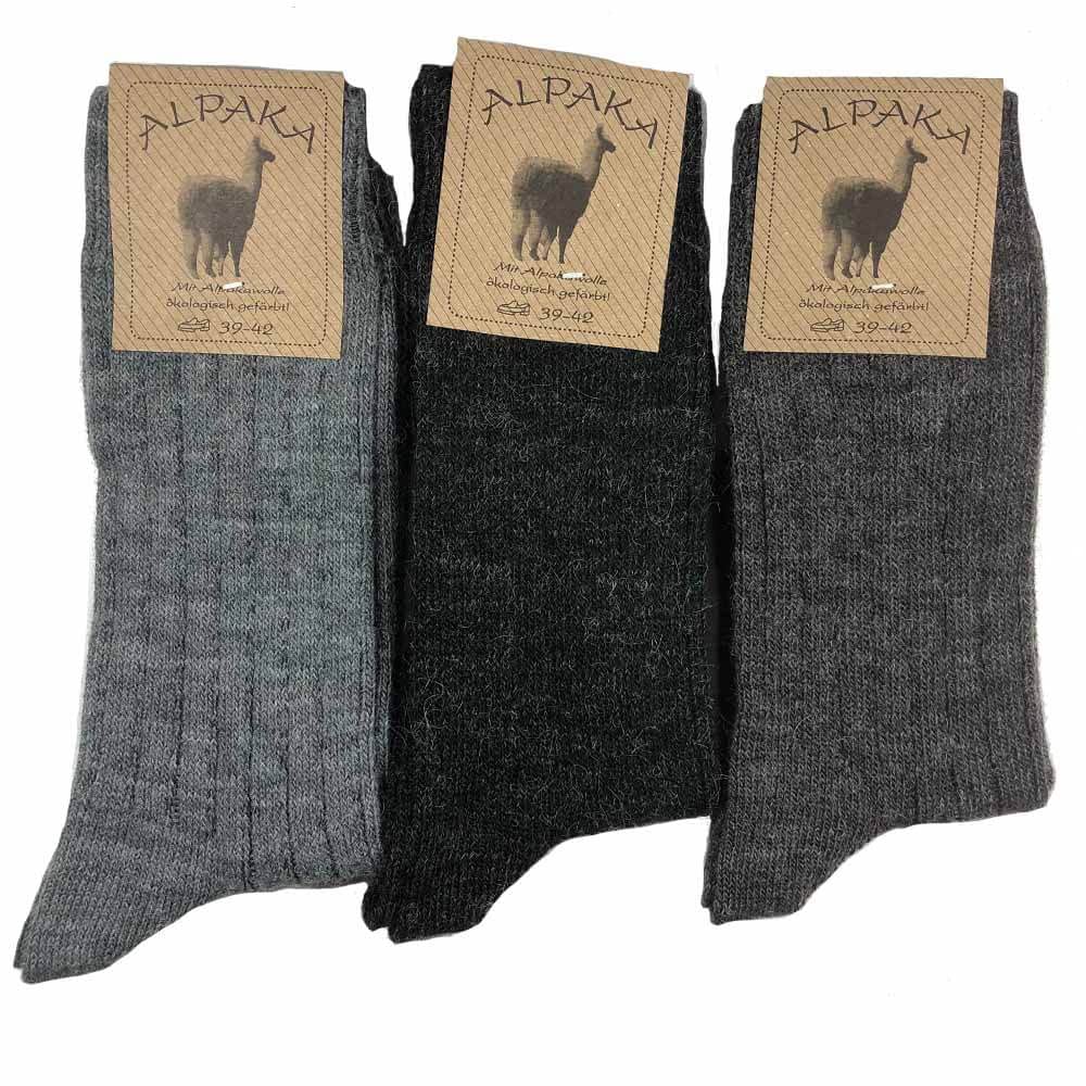 Lady C calzini corti lana e alpaca unisex caldi