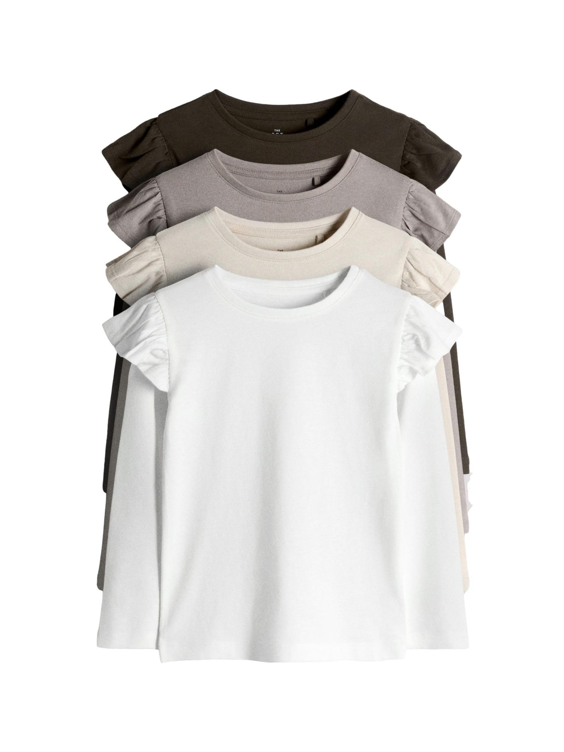 Geo Next The Set maglietta maniche lunghe bambina 4 pezzi volant
