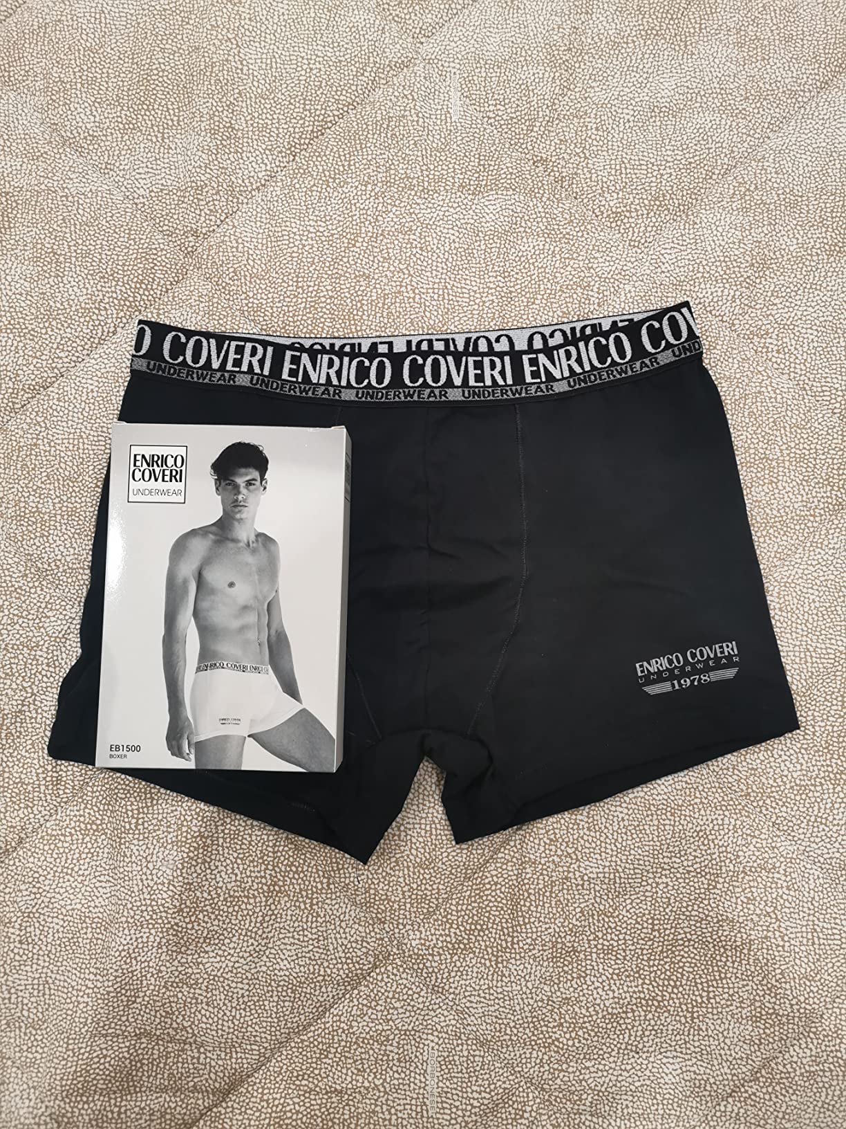 Enrico Coveri Boxer Uomo Cotone 6 Pezzi Taglia M Elasticizzati