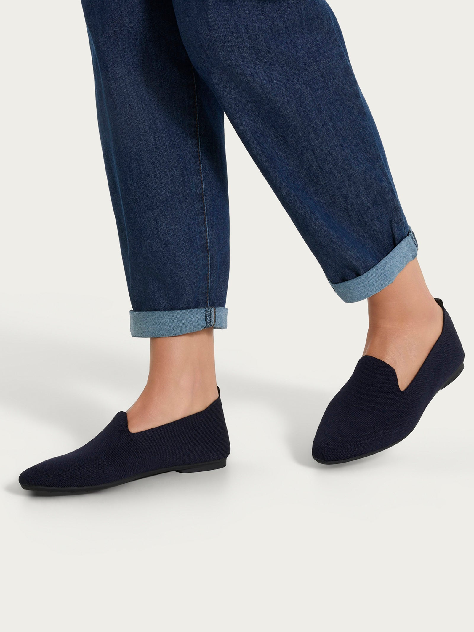 Ragno Loafer Slip On Maglia Bleu memory foam