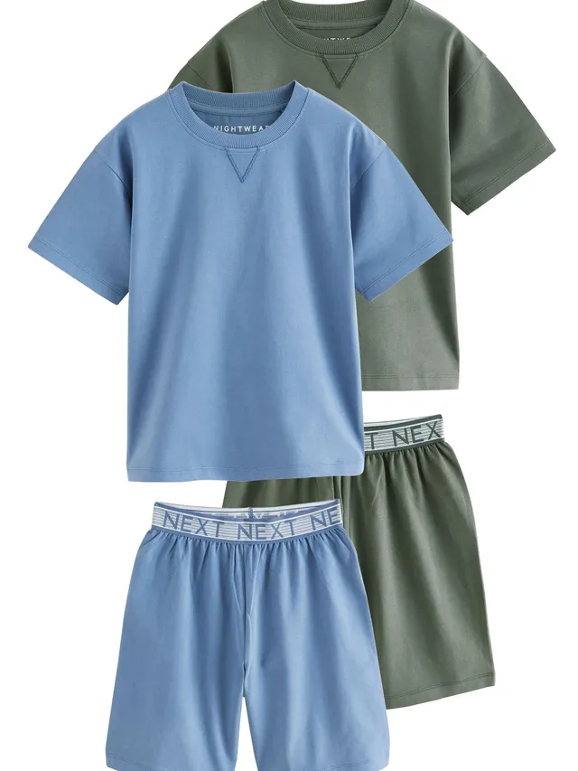 Next pigiama corto bambino cotone taglia 110 2 pezzi