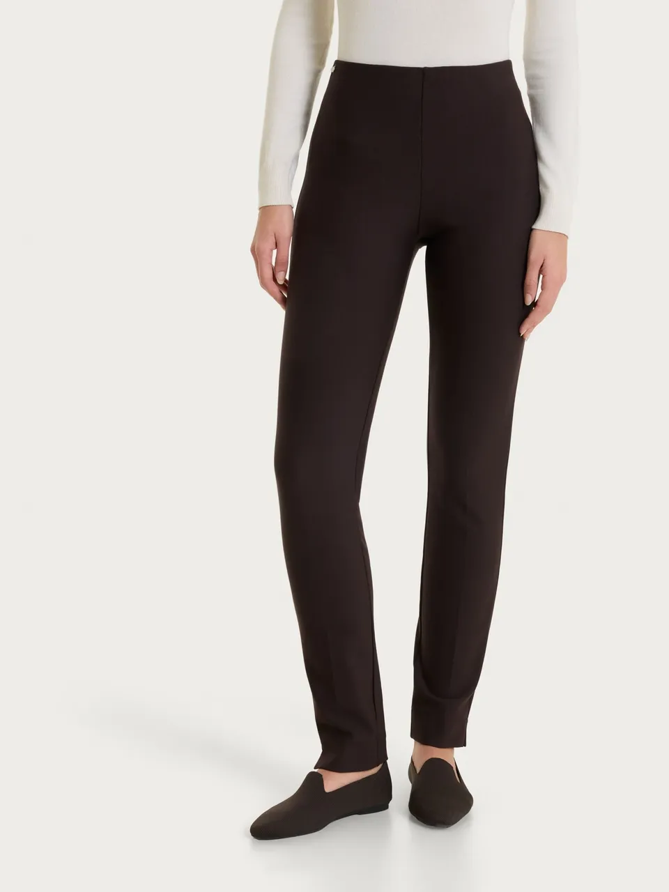 Ragno Compact Pantalone Sigaretta Chocolate Torte skinny