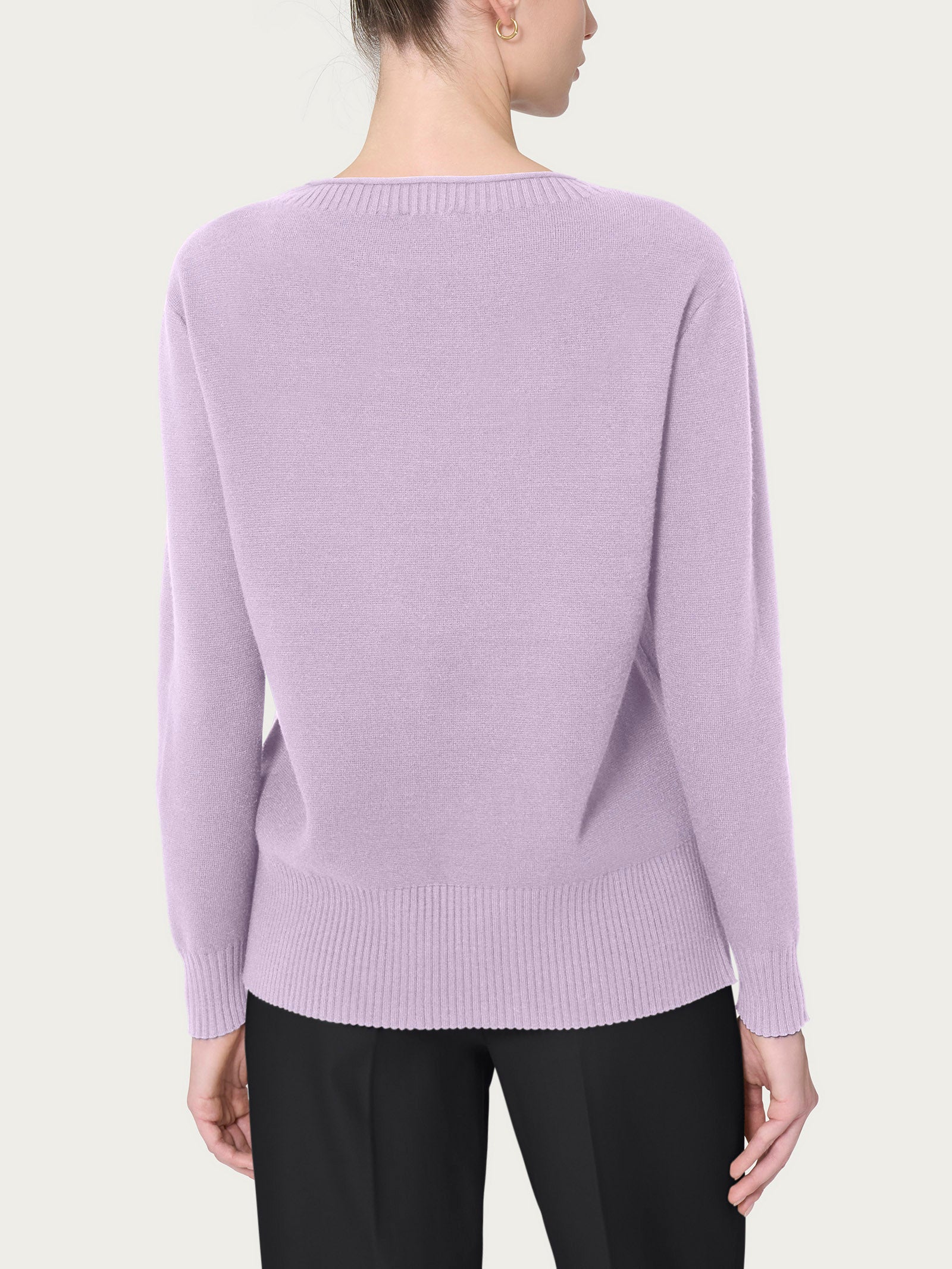 Ragno Four Seasons Maglia Girocollo Orchid Petal Super Soft