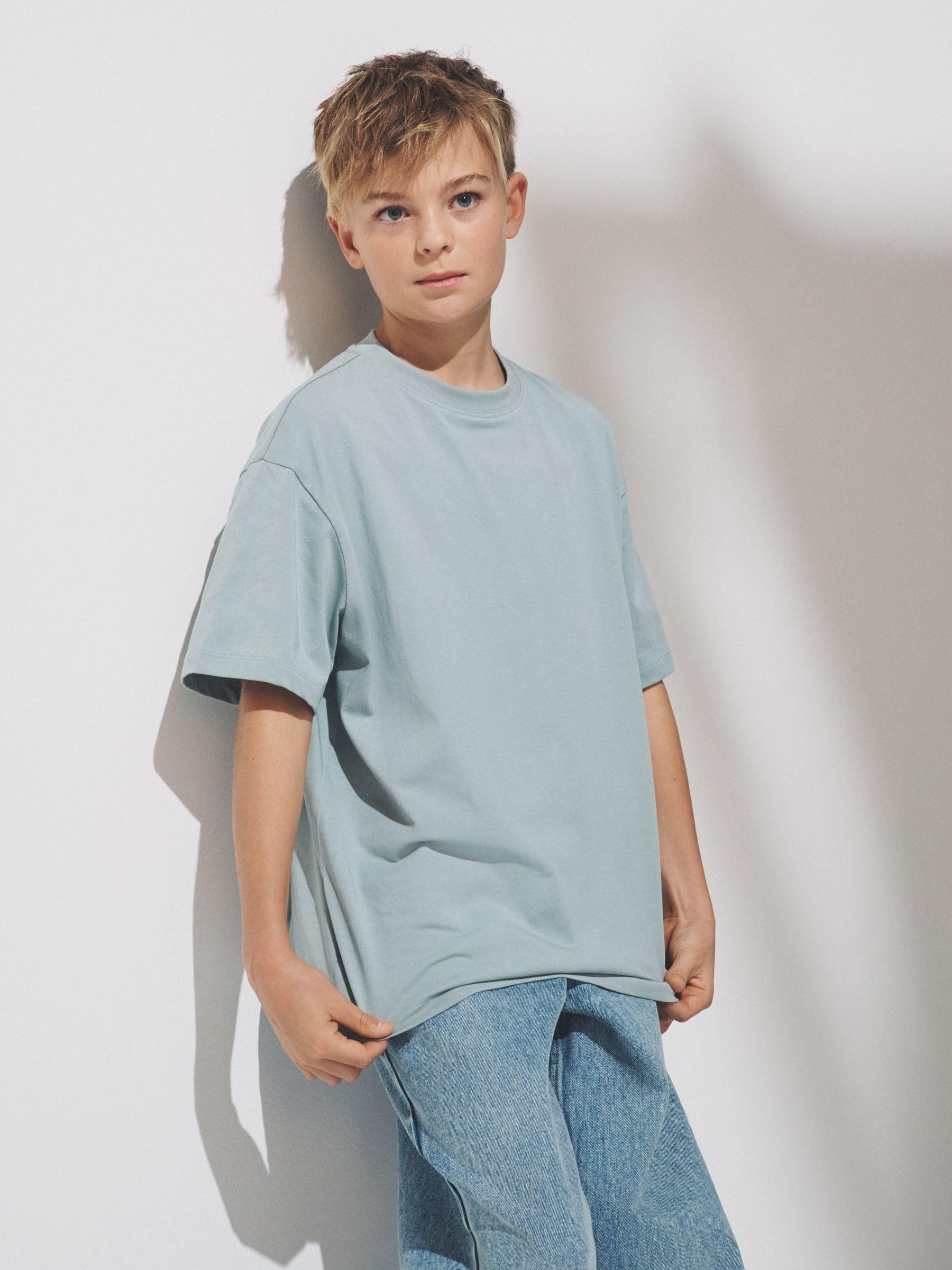 Geo Next The Set t-shirt oversize bambino 5 pezzi cotone