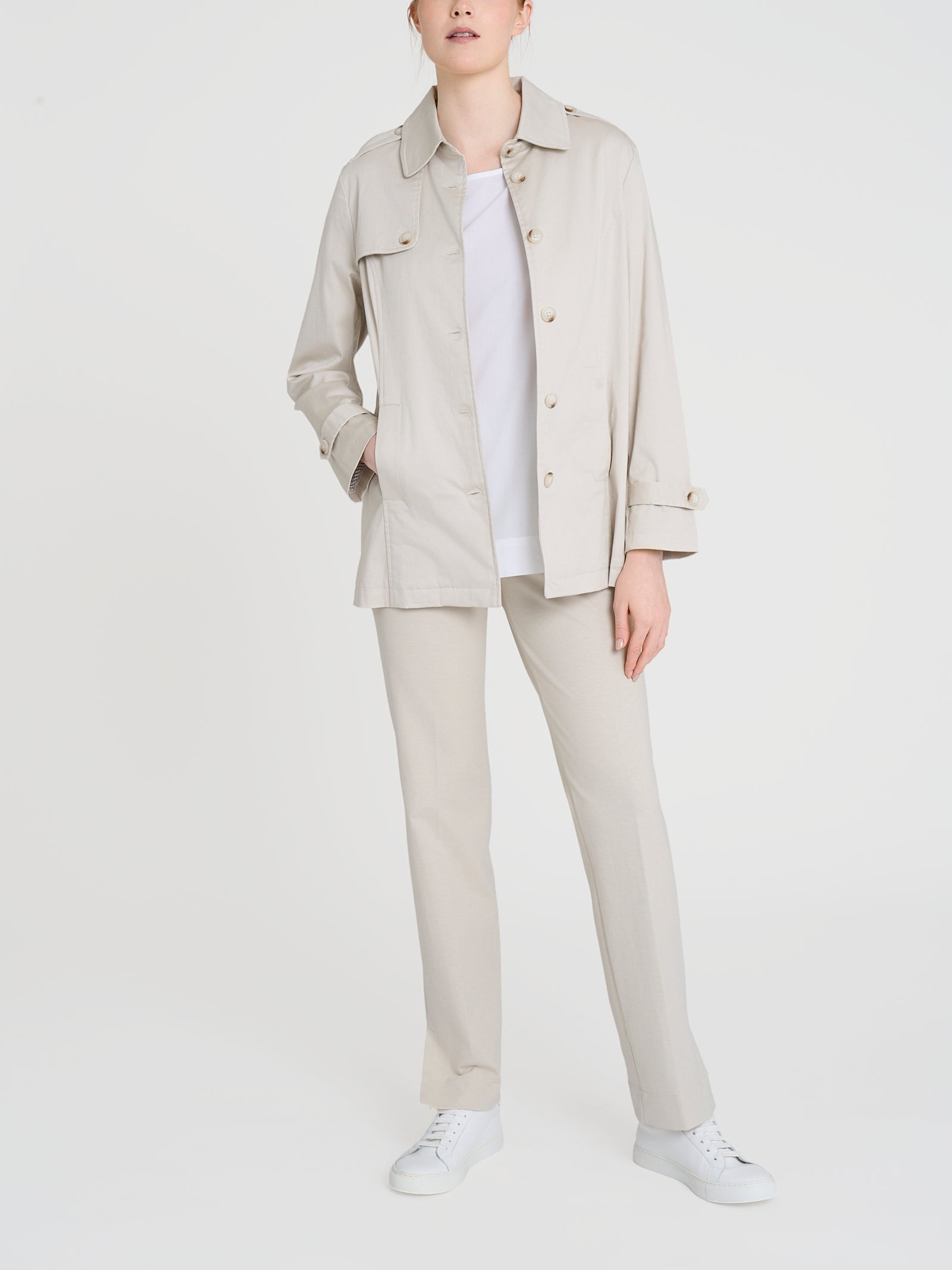 Ragno Satin Power WR Trench Giacca Champignon
